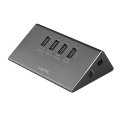 LogiLink 4x Aluminium 1x